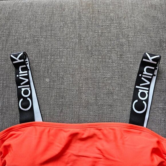 Calvin Klein Women's Logo Elastic Top & Bottom Bikini 2 Piece Set Size Xlarge - Picture 14 of 15